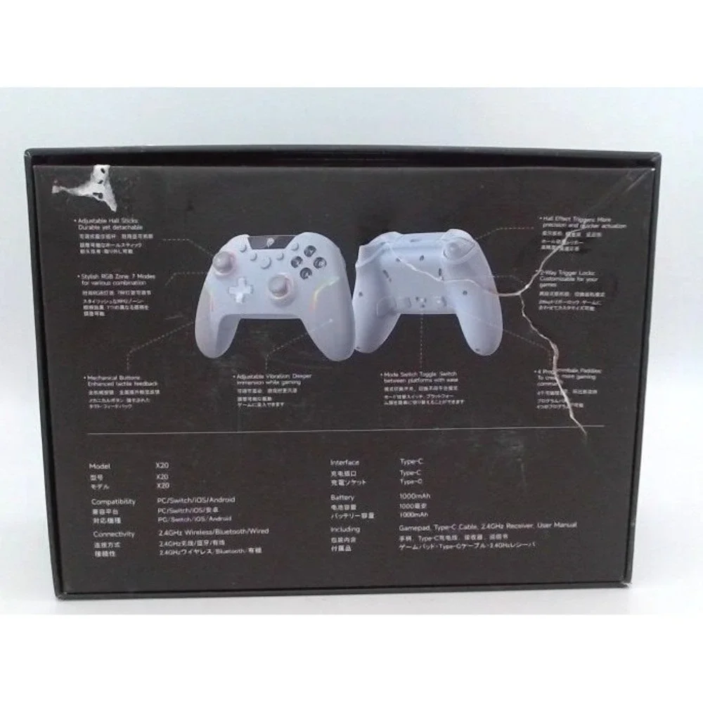 EasySMX - X20 Multi-Platform Wireless Controller, BRAND NEW‎ IN BOX